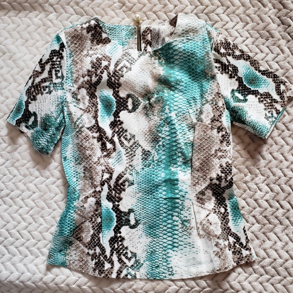 Python Print Pant Set - Picture 2 of 4